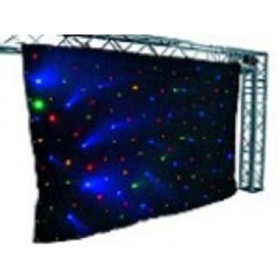 Eurolite CRT-120LEDs multicol. sound 3x2m